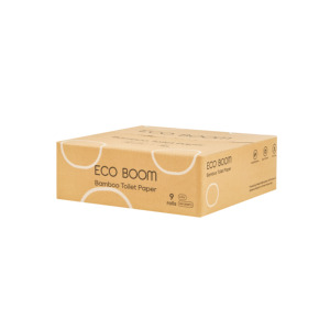 ECO BOOM ecológico natural ecológico eco Premium tamaño de alta calidad importación fábrica <span class=keywords><strong>papel</strong></span> higiénico - Product Image 3