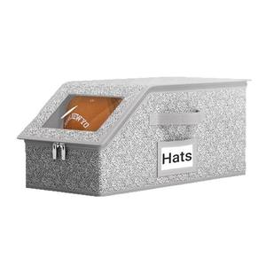 Caja de Almacenamiento para Gorras de Estilo Clásico, Gran Capacidad, Plegable y Apilable, para Gorras de Béisbol, Organizador de Armario para el Hogar - Product Image 6