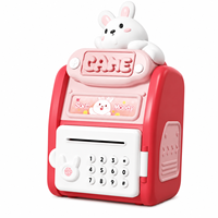 Tirelire mignonne en forme de cochon avec code, reconnaissance d'empreintes digitales simulée, interaction vocale, contrôle par application et grande capacité de stockage |   ConvergeAI