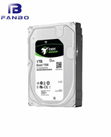 قرص صلب داخلي BarraCuda سعة 1 تيرابايت، 3.5 بوصة، SATA 6 جيجابت/ثانية، 7200 دورة في الدقيقة، ذاكرة تخزين مؤقت 64 ميجابايت، لأجهزة الكمبيوتر المكتبية ST1000DM010