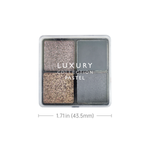 Palet Eyeshadow BBC Custom Luxury 4 Warna untuk Kulit Cerah, Mineral, Tahan Air, Hasil Alami, Tahan Lama, Pigmentasi Tinggi - Product Image 4