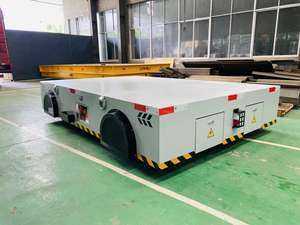 ציוד חדש מסוגו לטיפול בחומרים כבדים - משאית שטוחה חשמלית עם שלט רחוק בעלת כושר נשיאה של 10 טון - Product Image 3