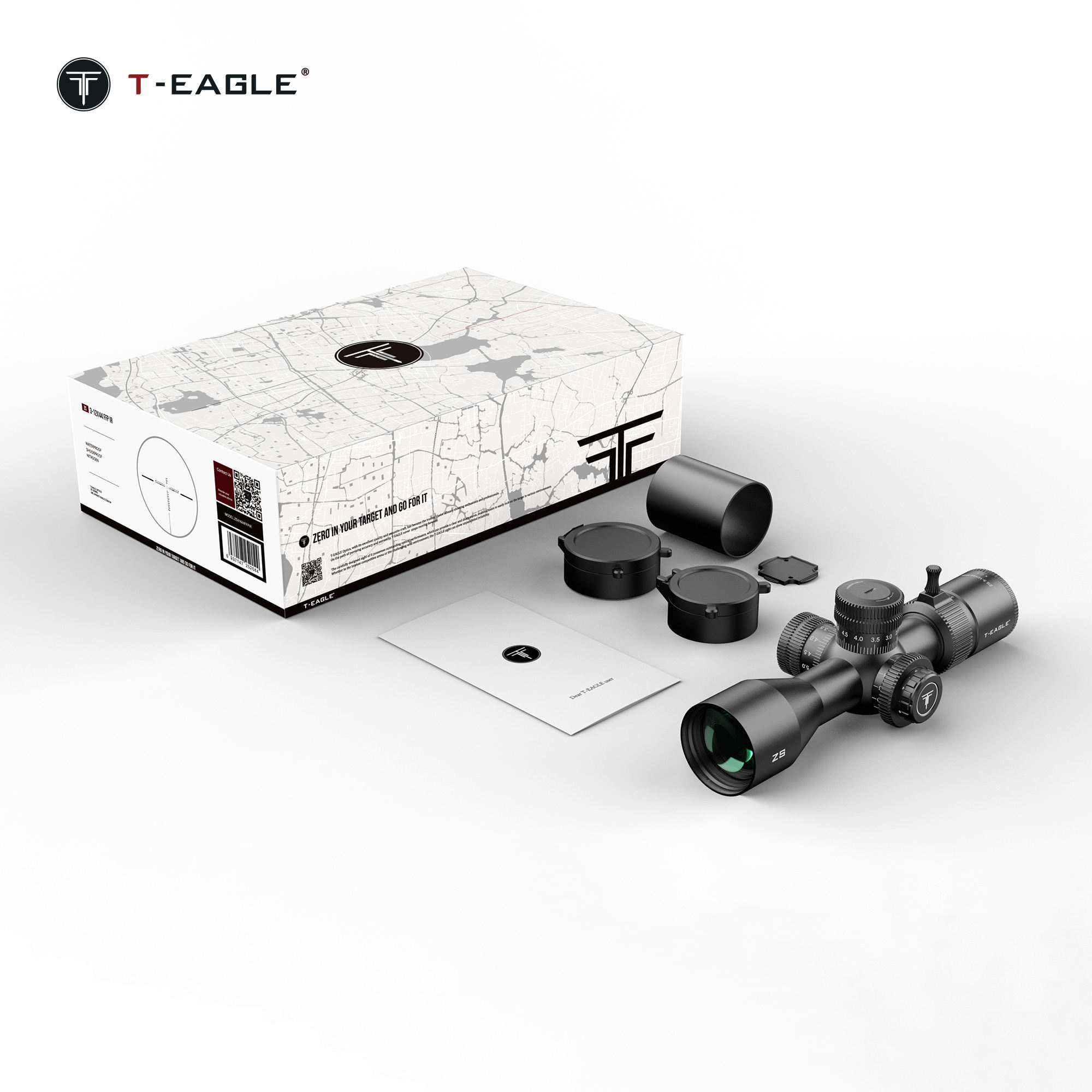 T-EAGLE ZS 3-12X44 SFIR FFP - High Quality HD Scope for Hunting