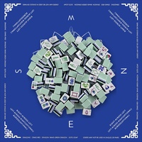 Jeu de Mahjong professionnel de luxe à 4 couches, 160 tuiles, bleu pâle, en acrylique lourd, avec boussole de minuit, portable, pour poker