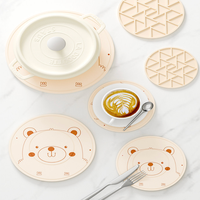Nouveaux sous-verres et sets de table en silicone isolants thermiques 2026 – Dessous de verre anti-brûlure réutilisables et tapis ronds pour la décoration intérieure