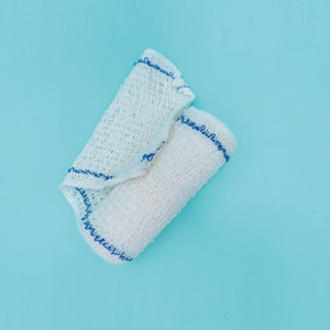 CE ve ISO sertifikalı 90 cm X 50 metre toplu satış 4 kat boyutu gazlı bez rulo bandajlar tıbbi cihazlar - Product Image 5