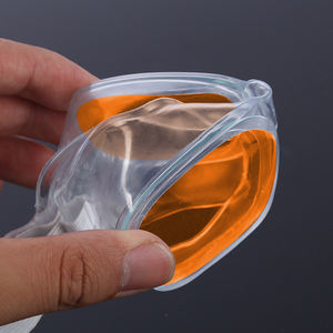 맞춤형 안전 김서림 방지 먼지 화학 물질 튀김 보호 UV 보호 산업용 고글 오렌지 렌즈 노동 보호 안경 - Product Image 4