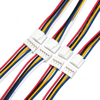Câble de connexion HY2.0mm avec connecteurs de ligne à pas de 2.0MM, à tête simple ou double, colorés, 2P 3P 4P 5P 6P-12 broches, 10 pièces/sac