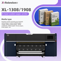 Imprimante numérique X-Roland 8 têtes I3200, largeur d'impression 1300 mm, avec système Hoson pour la production d'affiches sur papier couché mat et papier kraft