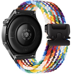 สายนาฬิกาไนลอนยืดหยุ่น18มม. 20มม. 22มม. ปรับได้สวมใส่สบายระบายอากาศได้ดีสำหรับ Huawei สำหรับ GT4 5 - Product Image 4