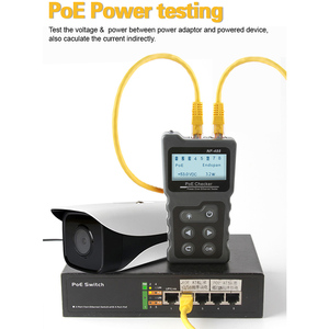 NF488แอลซีดีเน็ตเวิร์ก POE checker RJ45ดิจิตอลอีเธอร์เน็ต CAT6 CAT5ทดสอบสาย POE สวิตช์ Tester เครื่องมือเครือข่าย - Product Image 3