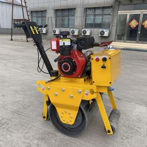 Compactador vibratorio de un solo tambor pequeño de alta calidad, precio de rodillo de carretera, venta - Product Image 4