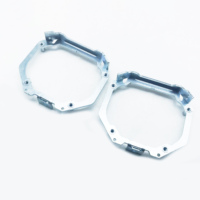 Pièces de véhicule, accessoires d'éclairage, adaptateur de projecteur LED, cadre pour projecteur Hella 2 AFS, support pour adaptateur de phare de voiture