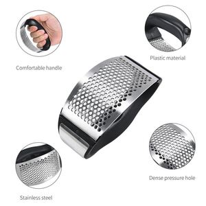 Accessoires de cuisine personnalisés en gros : Hachoir, brosse et presse-ail en acier inoxydable - Product Image 4