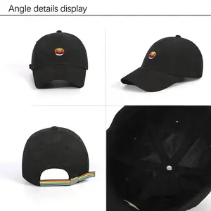 Berretto da baseball unisex per adulti con logo ricamato 2d cappellini sportivi classici di lusso per uomo 6 pannelli