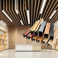 Profilé de plafond en aluminium en promotion pour murs, garages, couloirs, halls, boutiques, salles d'exposition, aéroports et utilisation extérieure
