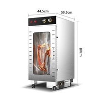 Four à fumer pour viande de poisson, bacon, saucisse, machine à fumer les aliments, vente chaude