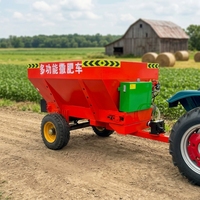 Épandeur de compost pour machines agricoles, épandeur d'engrais pour drone, épandeur de fumier de vache