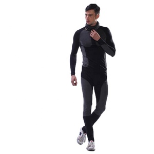Pyjama en Polyester Spandex de couleur unie pour homme, <span class=keywords><strong>sous</strong></span>-vêtements thermiques de <span class=keywords><strong>sport</strong></span>, offre spéciale, collection <span class=keywords><strong>hiver</strong></span> - Product Image 3