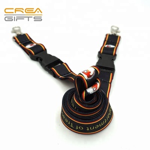 Plana poliéster <span class=keywords><strong>barato</strong></span> personalizado Tarjeta de Identificación/mosquetón de cuerda con Logo - Product Image 6