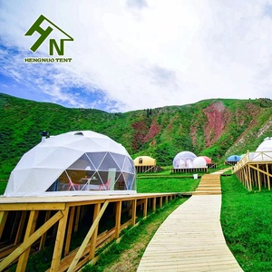 Tentes igloo de luxe personnalisées tente dôme du désert <span class=keywords><strong>maison</strong></span> géodésique préfabriquée de plein air pour les activités de loisirs - Product Image 4
