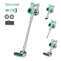 Aspirateur sans fil à forte aspiration, humide et sec, sans sac, avec moteur sans balais, pour tapis et voiture
