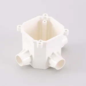 2 Way 3 Way Swimming Pool Accessories 2*4 Pvc Surface Sweep Tee Cable Box Waterproof Junction Box Abs Pvc Enclosure