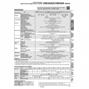 Pressostat numérique SMC Pneumatics ISE20A-S-M-C4H-JD - Product Image 1