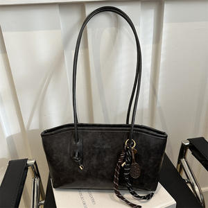 Sac fourre-tout rétro unisexe pliable à fermeture éclair, style vintage, avec motifs floraux, nouvelle collection automne-hiver 2026, capacité jusqu'à 1L - Product Image 3