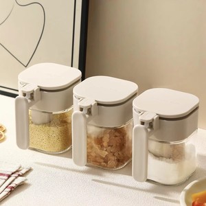 Герметичная стеклянная банка для хранения Homeseasoning: для соли, тмина и других кухонных принадлежностей - Product Image 4