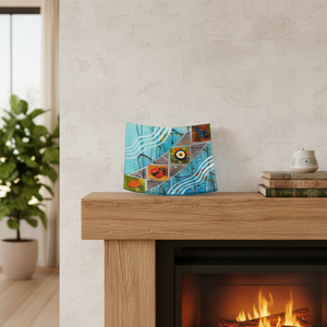 Plaques d'art Fusion de différentes tailles 14cm 18cm 23cm - Product Image 3