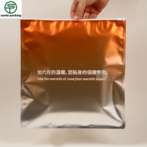 Empaque de Ropa Interior Térmica de Alta Gama con Logotipo Personalizado, Bolsa para Suéter, Aluminizado Degradado Esmerilado, Bolsa con Cierre de Tres Lados - Product Image 4