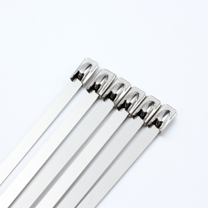 Bridas <span class=keywords><strong>de</strong></span> Cable Autoblocantes con Cierre <span class=keywords><strong>de</strong></span> Bola, Ecológicas, para Uso Industrial, <span class=keywords><strong>de</strong></span> <span class=keywords><strong>Metal</strong></span> 201, 304, 316, para Agrupar Cables, Bridas <span class=keywords><strong>de</strong></span> Acero Inoxidable - Product Image 2