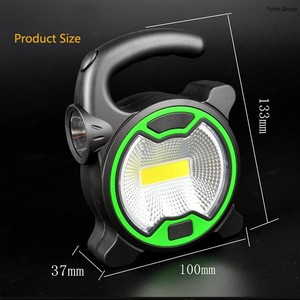 Linterna LED Portátil de Mano para Exteriores, Linterna de Emergencia para Camping y Senderismo, Resistente al Agua IP65, de Níquel-Metal Hidruro - Product Image 5