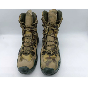 รองเท้าบูททหารลายพรางสีเทา TSB07 ขายส่ง ไซส์ 39 - 46 รุ่น Heavy Duty Ruin Camouflage Tactical Boots - Product Image 5