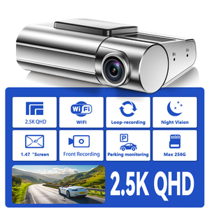 <span class=keywords><strong>Cam</strong></span>éra de tableau de bord universelle 2.5K avec capteur G, enregistreur de conduite (DVR) monocaméra, boîte noire de voiture avec Wi-Fi, GPS et moniteur de stationnement - Product Image 4