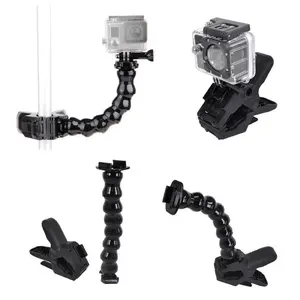 Hongdak prix d'usine mâchoires en gros pince flexible montage pince de caméra d'action rotative Flexible pince pour <span class=keywords><strong>Gopro</strong></span> <span class=keywords><strong>7</strong></span> 6 5 4 - Product Image 3