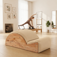 Correcteur de posture dorsal portable en érable, incroyablement robuste et réglable, pour studio de Pilates, durable et sain pour la colonne vertébrale