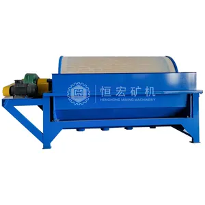 China Hot Brand CTB Wet Drum Type Sand Magnetic Separator Machine Nickel Ore Beneficiation Plant Copper Iron Equipment