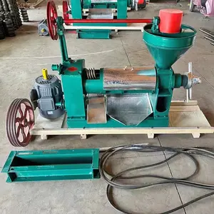 palm oil press machine sunflower peanut olive oil press combined automatic screw oil making press machine for small business