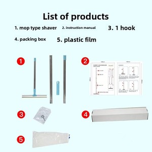 Spazzola Grande in Acciaio Inossidabile per Rimuovere Peli <span class=keywords><strong>di</strong></span> Animali Domestici con Manico Lungo, Rastrello per Tappeti per Cani <span class=keywords><strong>di</strong></span> Taglia Grande - Product Image 4