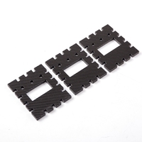 Pièces façonnées spéciales en fibre de carbone Fabricants de fibre de carbone personnalisés Coupe CNC OEM résistante à l'usure résistante aux rayures