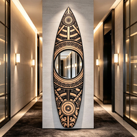 Miroir pleine longueur luxe porcelaine cristal, méduse étoilée incrustée de cristaux écrasés