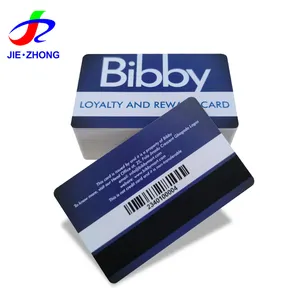 바코드로 전문 인쇄 맞춤형 PVC 플라스틱 ID 회원 카드