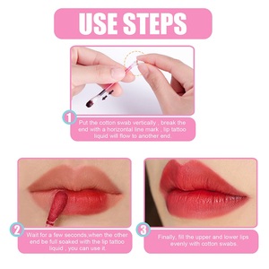 Paquete de caja de cigarrillos desechable, hisopo de algodón de larga duración, resistente al agua, para tatuaje, lápiz labial, tinte labial, juego de brillo, 20 Uds. - Product Image 3