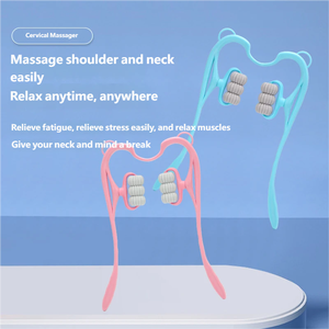 ลูกกลิ้งนวดขาอเนกประสงค์พร้อมลูกบอลแม่เหล็ก ลูกบอลนวดแบบมือถือสำหรับบรรเทาอาการปวดคอ ไหล่ และร่างกาย - Product Image 2