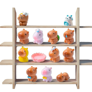 Figura de Resina de Capibara en Miniatura, Colgante para Llavero, Caja Misteriosa de Navidad y Año Nuevo, Bolsa Sorpresa, Pequeño Regalo, Juguete - Product Image 1