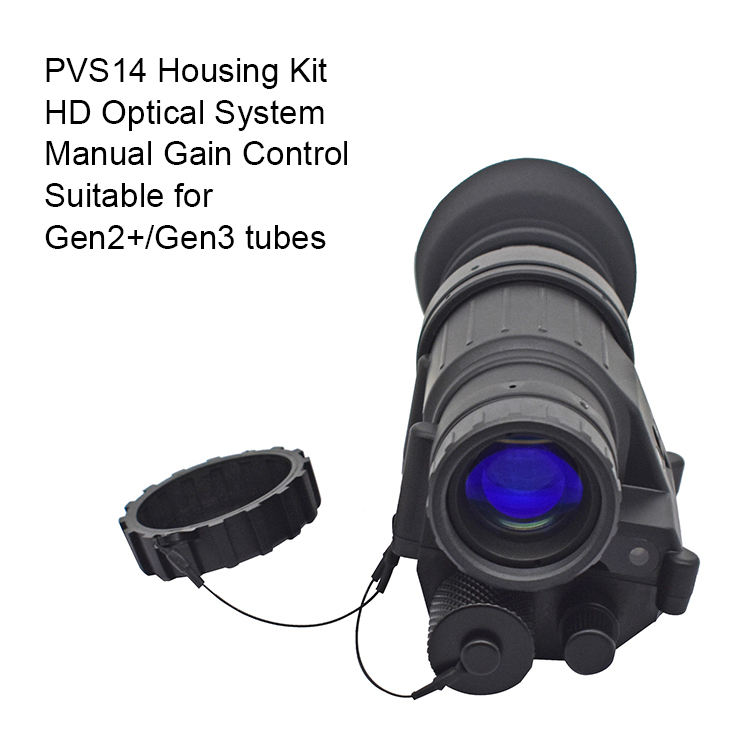 Kit de boîtier avec oculaire et objectif