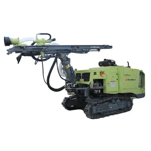 Factory price custom design two engines style powerful surface integrated dth rock hydraulic drilling rig machine
