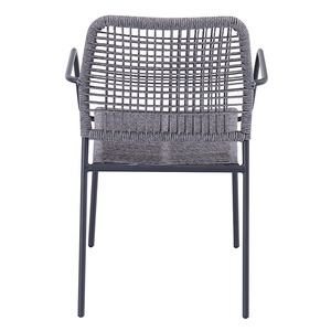 sillas <span class=keywords><strong>de</strong></span> aluminio modernas para jardín, café, muebles para patio <span class=keywords><strong>exterior</strong></span>, restaurante, <span class=keywords><strong>sillones</strong></span> <span class=keywords><strong>de</strong></span> comedor <span class=keywords><strong>de</strong></span> cuerda tejida - Product Image 5